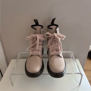 Dr. Martens Zavala Tan Suede Interior Boot